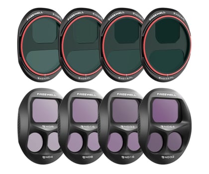 Filtr do drona Freewell All Day (ND) 8-pak do DJI Mavic 4 Pro